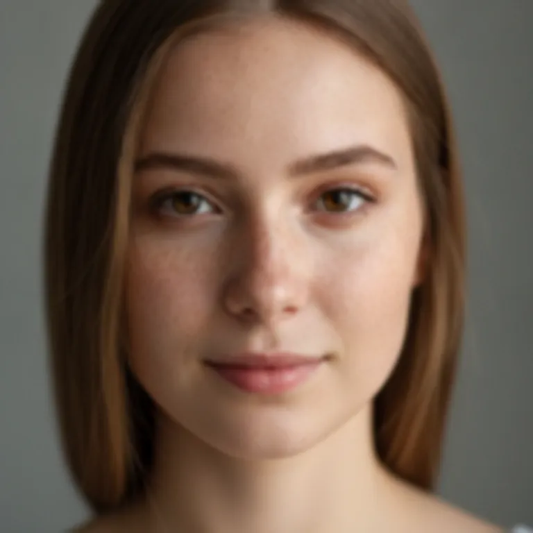 ai image upscaler - portrait sharpened for profile photo and social media - before